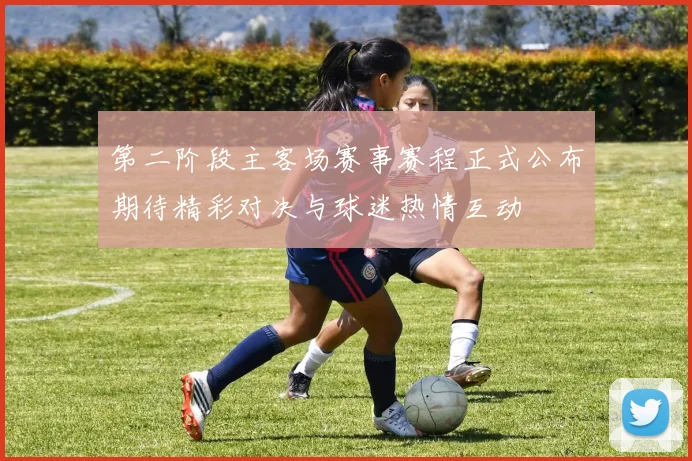 第二阶段主客场赛事赛程正式公布期待精彩对决与球迷热情互动